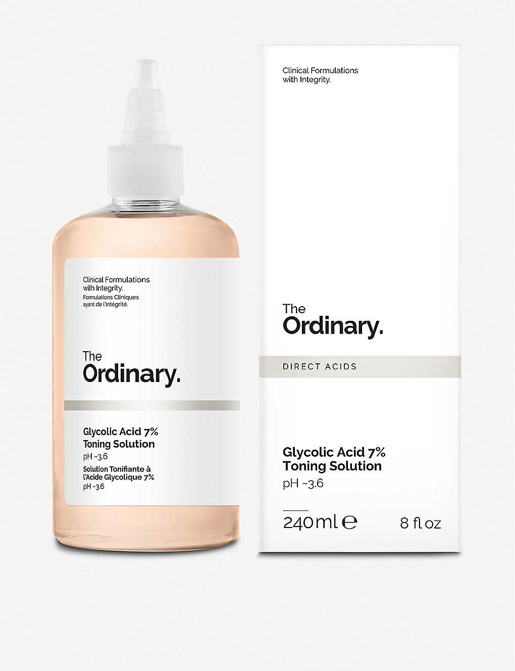 Toner The Ordinary  glycolic acid 7% 240ml Toning Solution