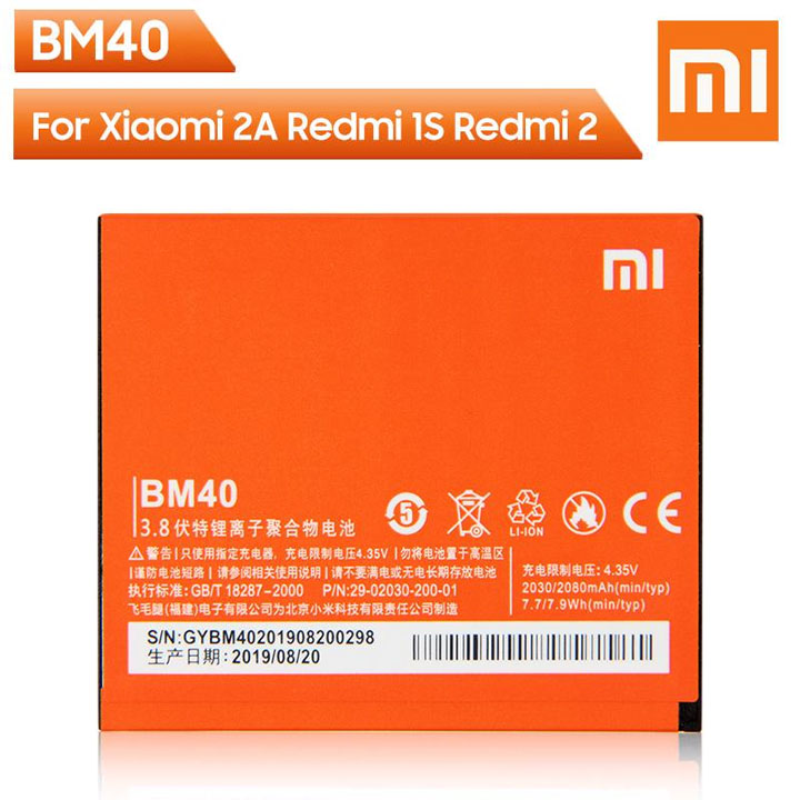 Pin Xiaomi REDMI 2A BM40 2030mAh zin