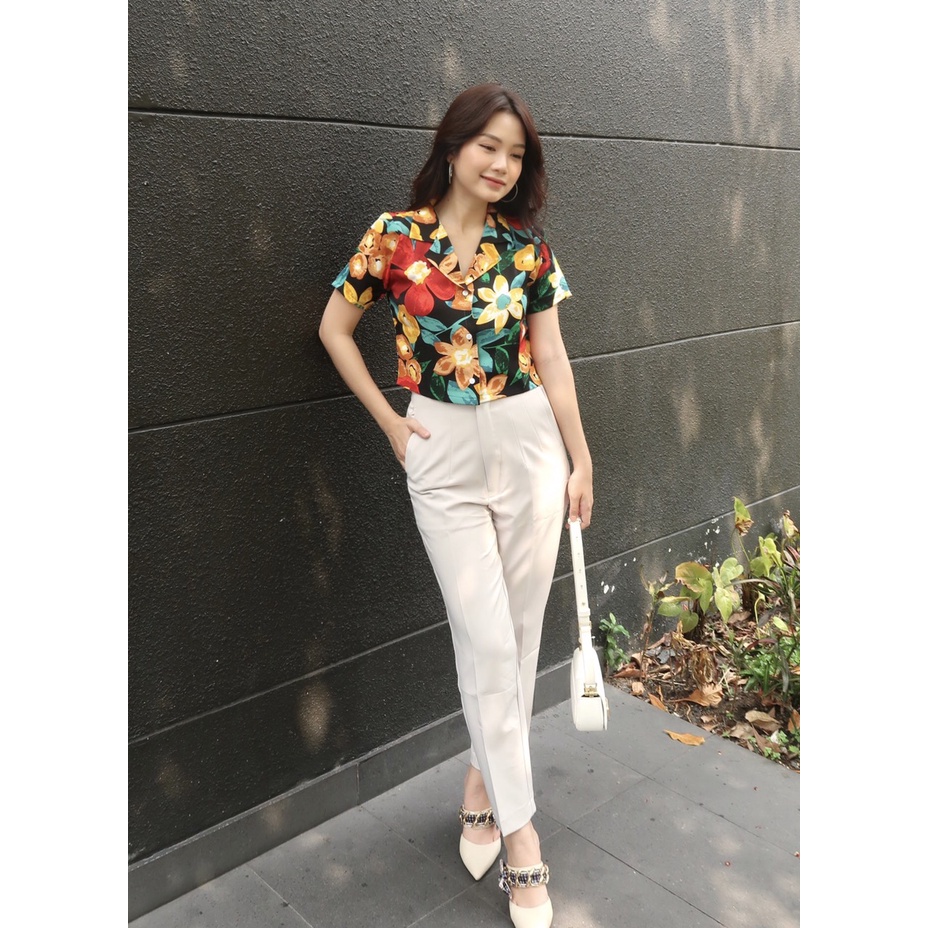 Áo Cổ Vest Dáng Lửng - AS22004 - BlazerSaigon