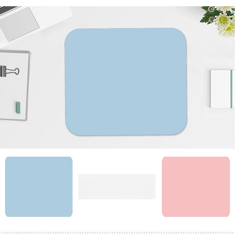 Miếng Lót Chuột Da Pu (Mouse Pad) 260x210mm 2 Mặt 2 Màu