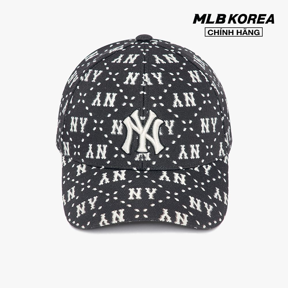 MLB - Nón bóng chày unisex Dia Monogram Structured 3ACPM023N-50BKS