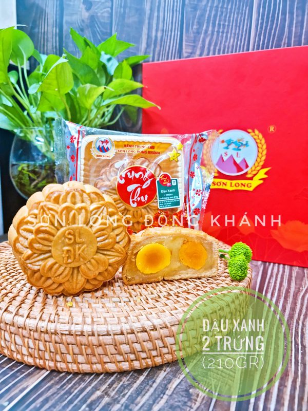 [ANVATVUMAP NHÀ LÀM 100%] Đậu Xanh 2 Trứng (210gr)