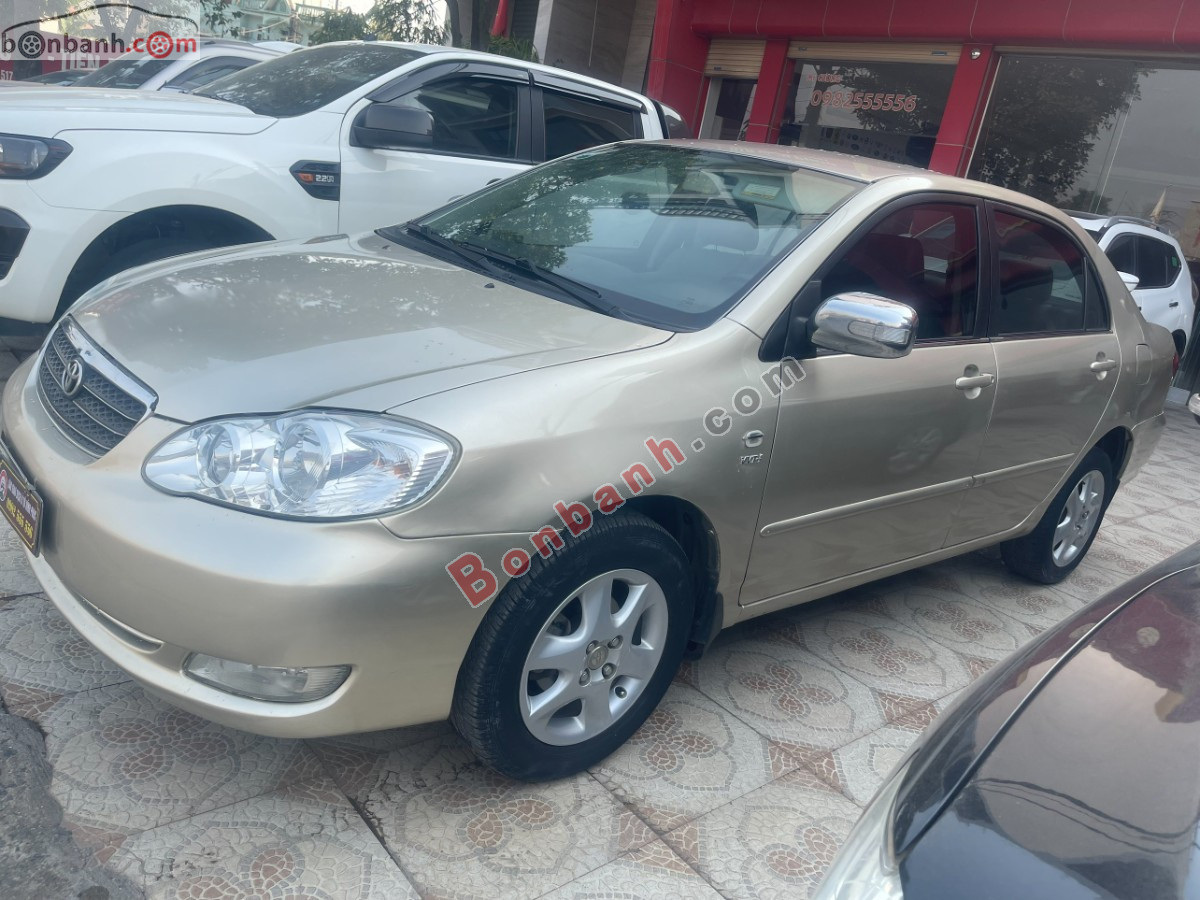 Bộ vè che mưa Toyota Corolla Altis 2003-06