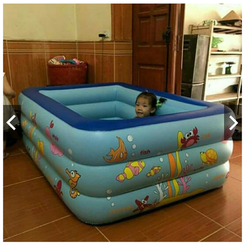 Bể bơi 2m1 3 tầng chống trượt