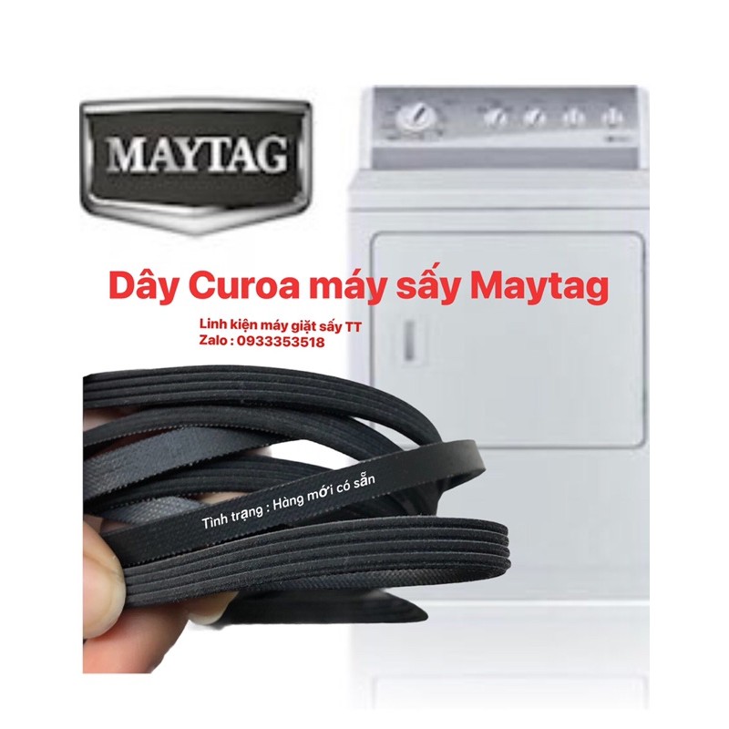 [HCM]Dây curoa máy sấy Maytag model : 3LMEDC300YW