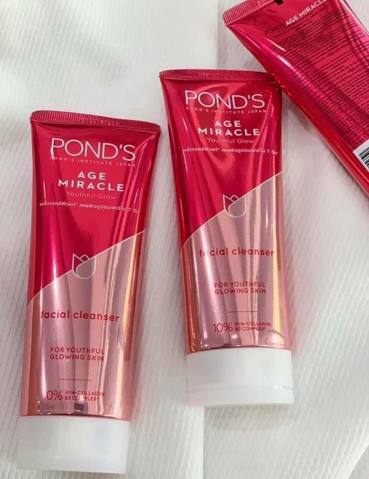 Sữa Rửa Mặt Chống Lão Hóa Pond's Age Miracle 100g