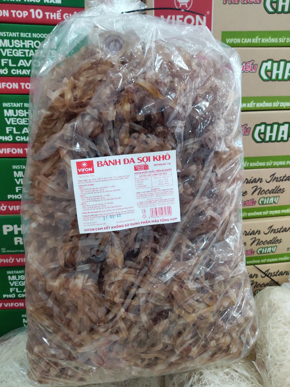 Bánh Đa Sợi Khô Vifon 3kg