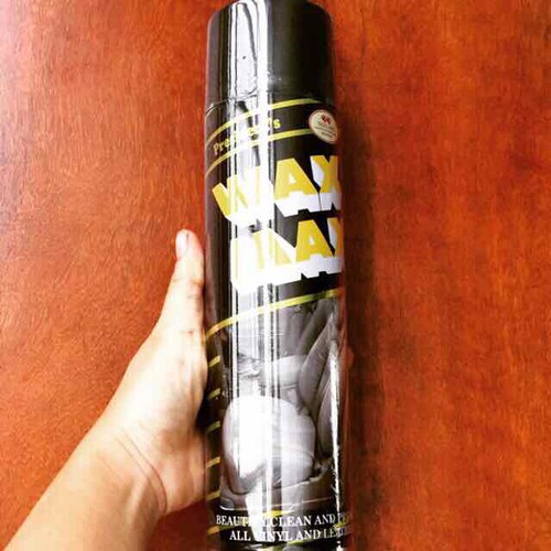 [HN] Xịt nội thất ô tô Wax Max dùng cho gỗ, da