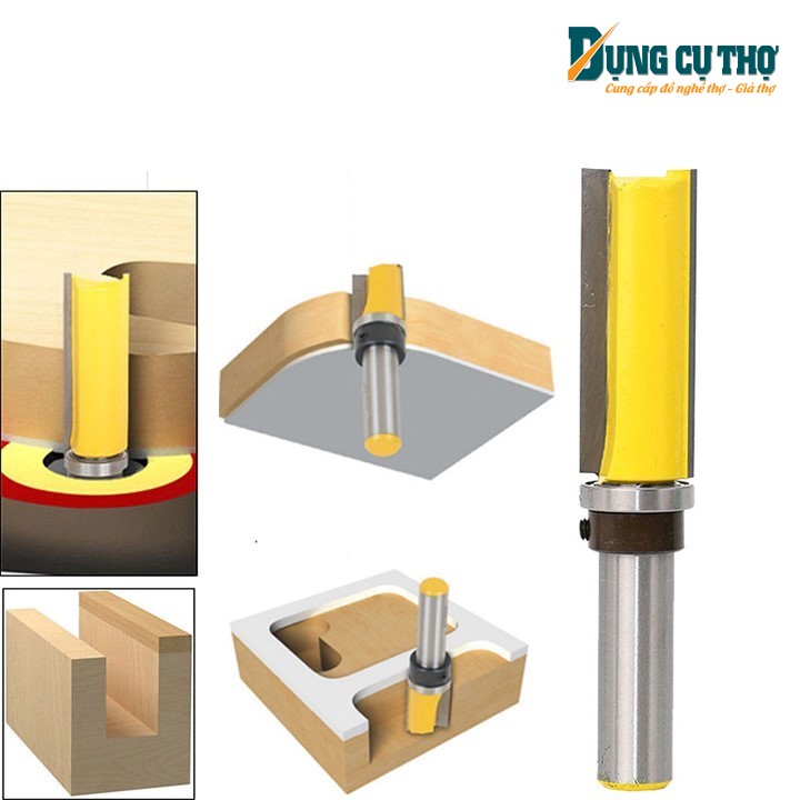 Mũi Phay Gỗ Bi Dưới 6.3x 12x4MM