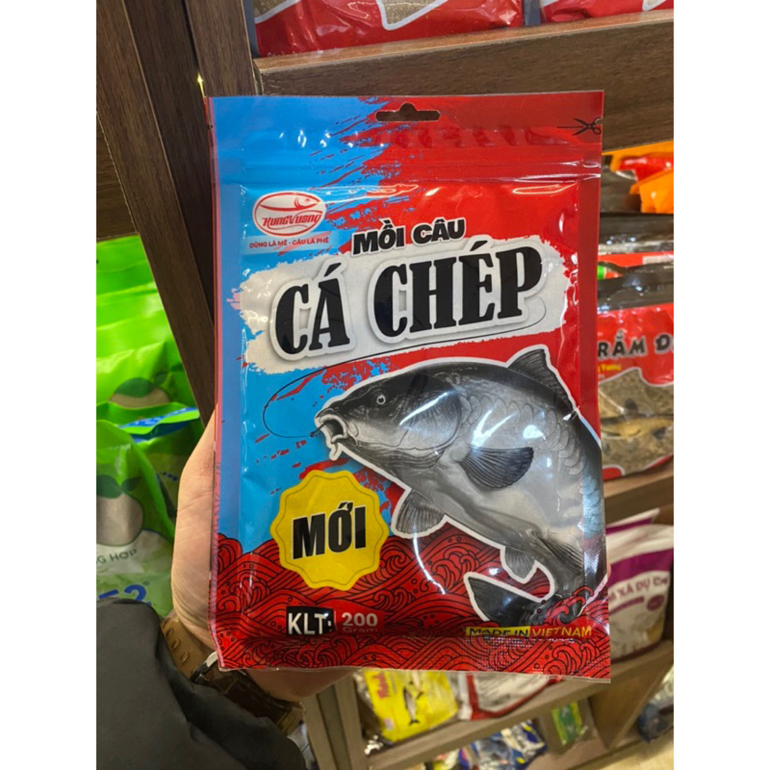 Mồi Câu Chép Đặc Biệt Hùng Vương