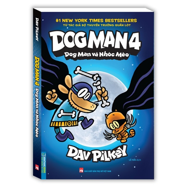 Sách - Combo DOG MAN (trọn bộ 4 tập)