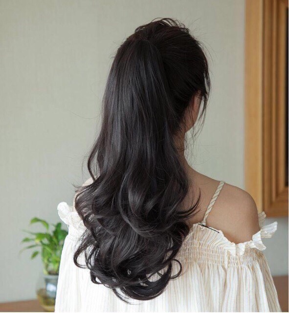 Tóc giả nữ ❤️ Tóc giả ngoạm xoăn siêu hót