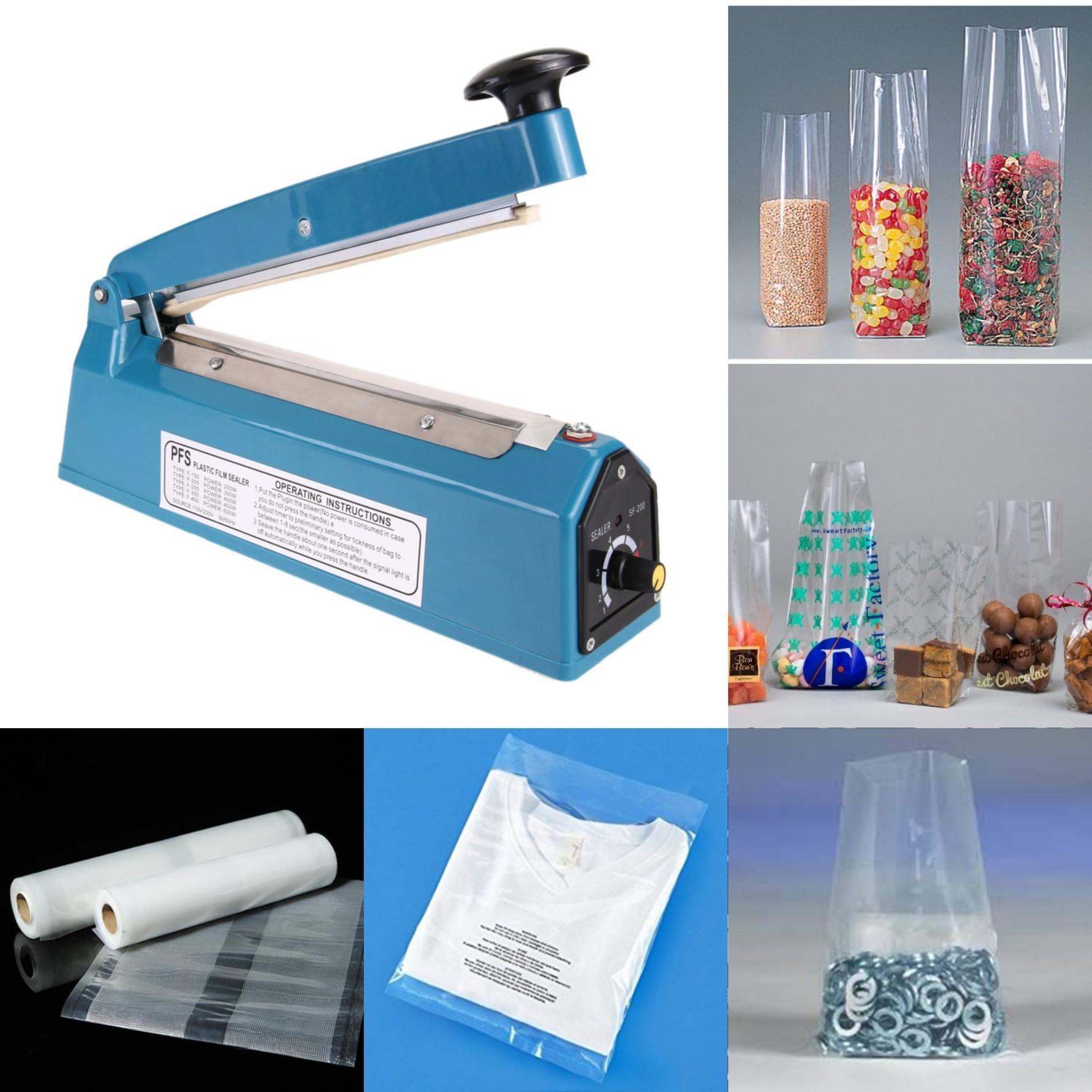 Máy hàn túi nilon dập tay Impulse Sealer 20mm PFS-200