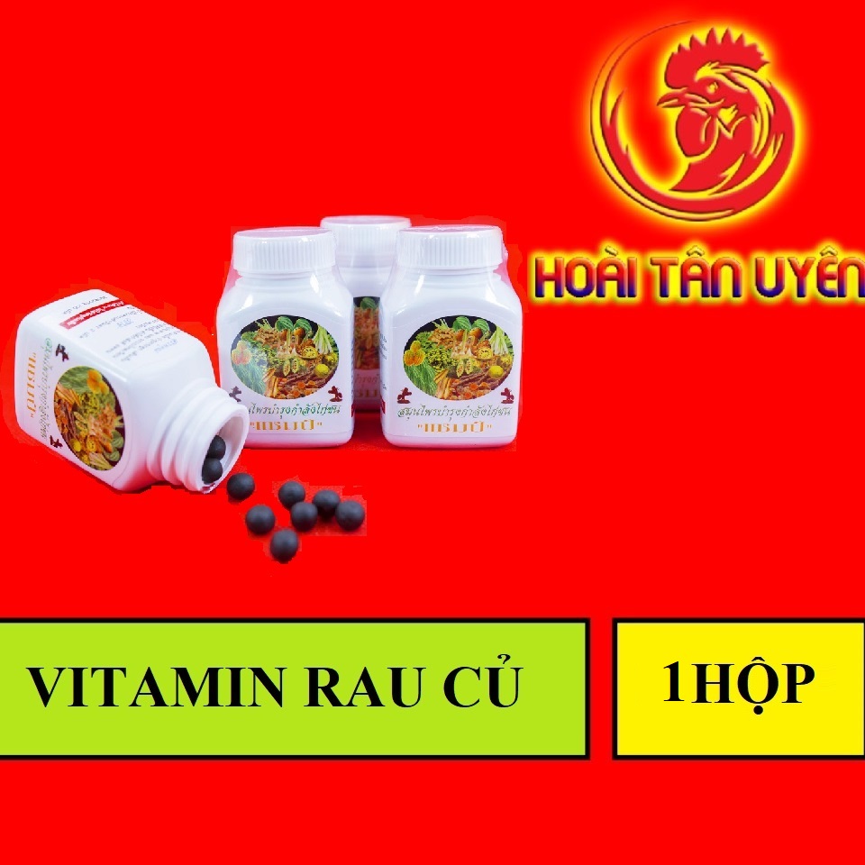 VITAMIN rau củ cho gà đá