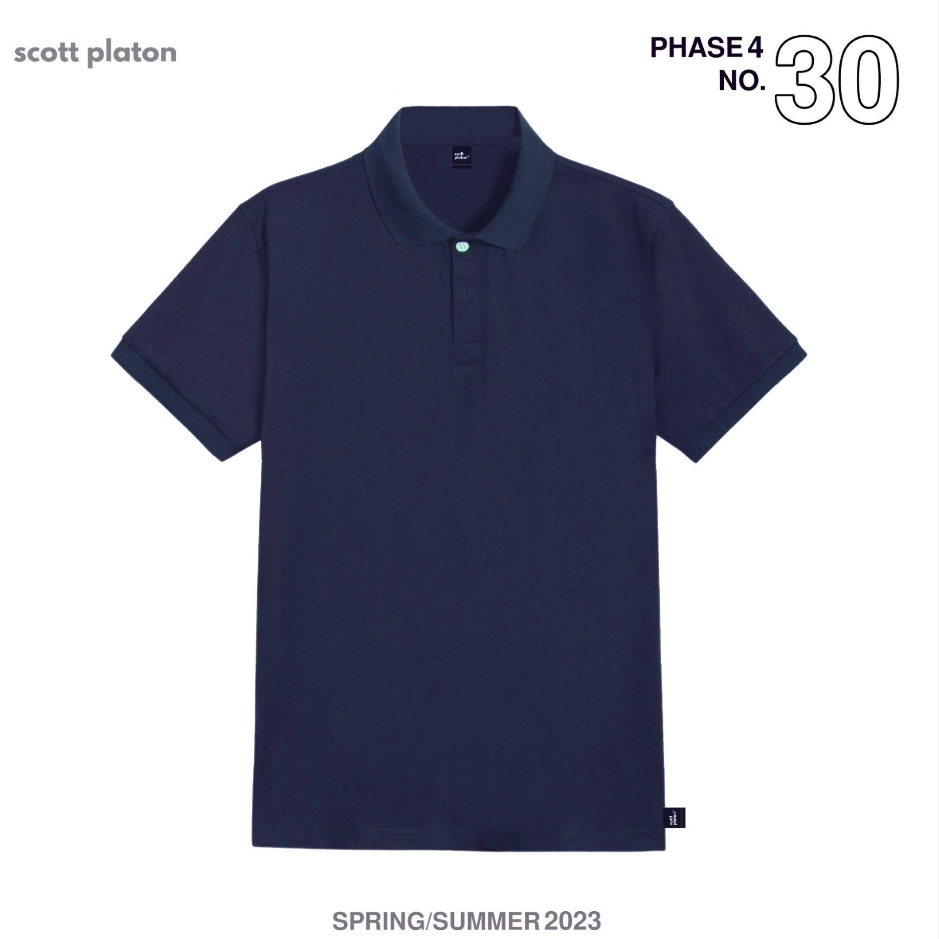 Scott Platon Áo Polo Basic - Chất liệu microfiber dày dặn hút ẩm co giãn tốt