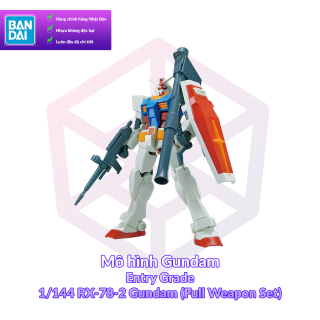 Mô hình Gundam Bandai Entry Grade RX-78-2 Gundam Full Weapon Set 1 144 MS thumbnail