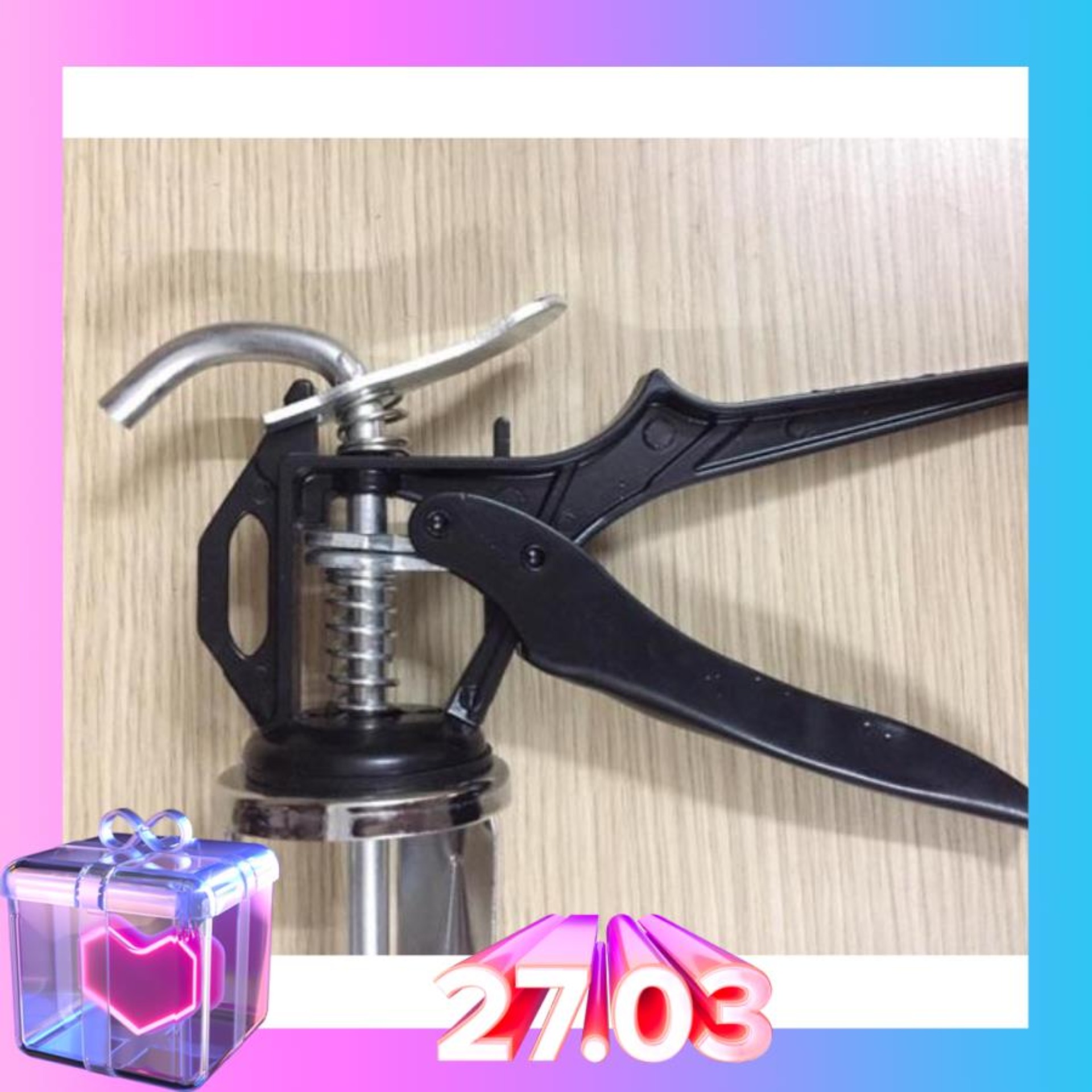 DỤNG CỤ BẮN KEO SILICON BẰNG INOX