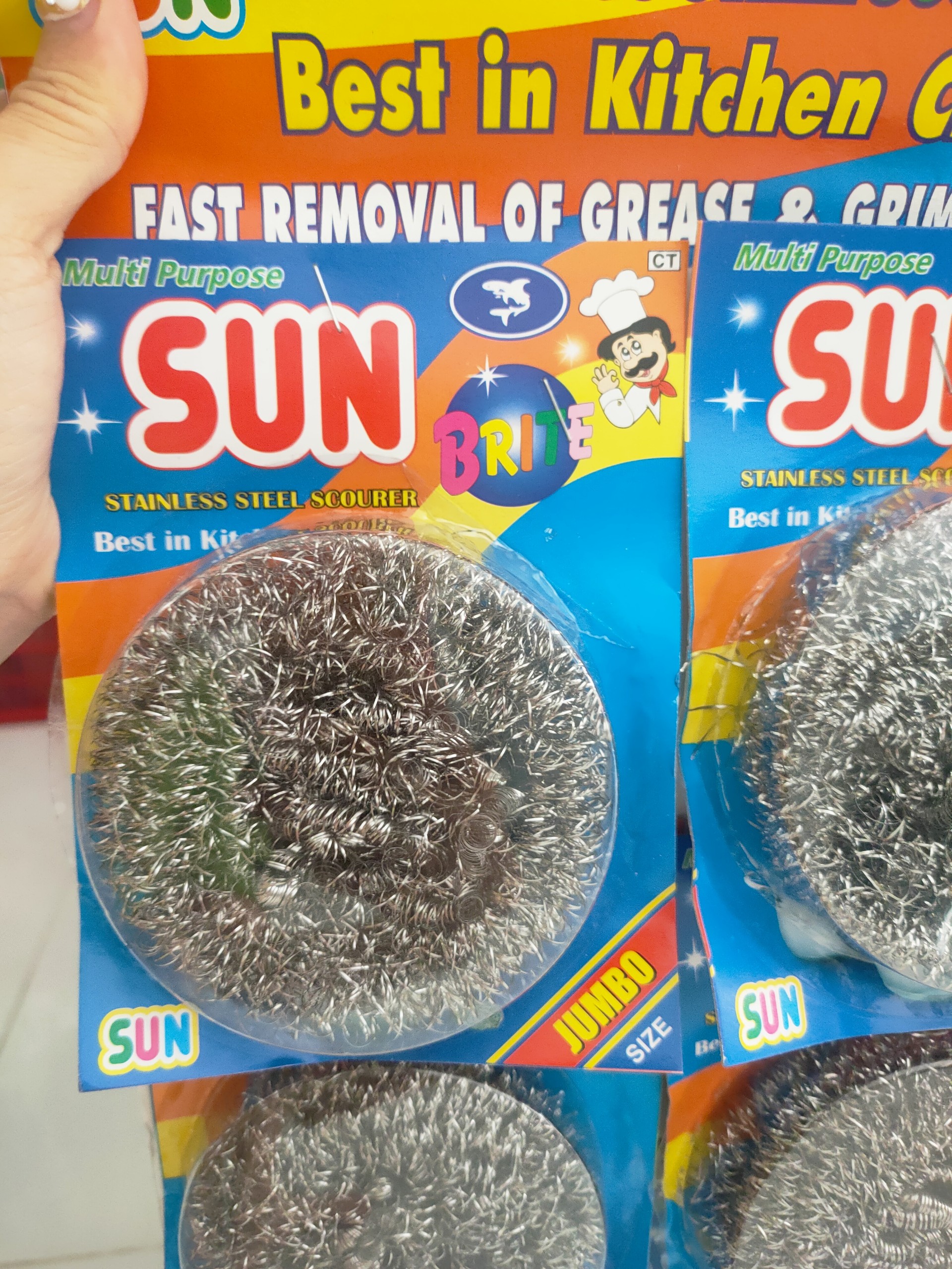 Freight scrub pot Sun Brite high grade