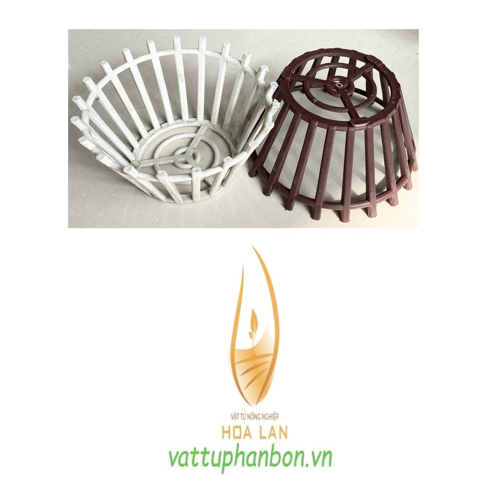 Chậu Nhựa Trồng Hoa Lan Phi 16cm - #021C#