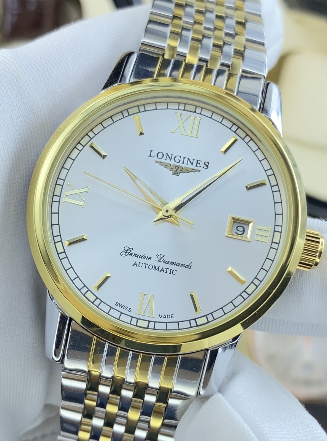[Máy cơ - Automatic] Đồng Hồ Nam LONG.GIENS Dây thép chống gỉ