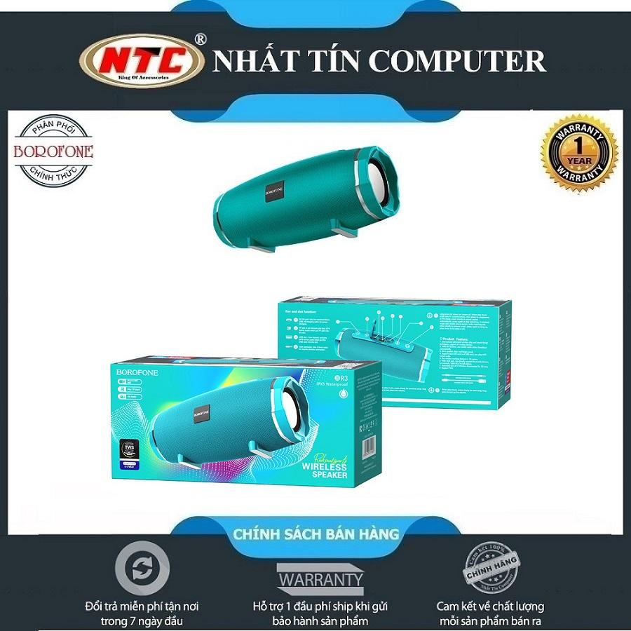 Loa bluetooh đa năng Borofone BR3 Rich sound wireless V5.0 chống nước IPX5