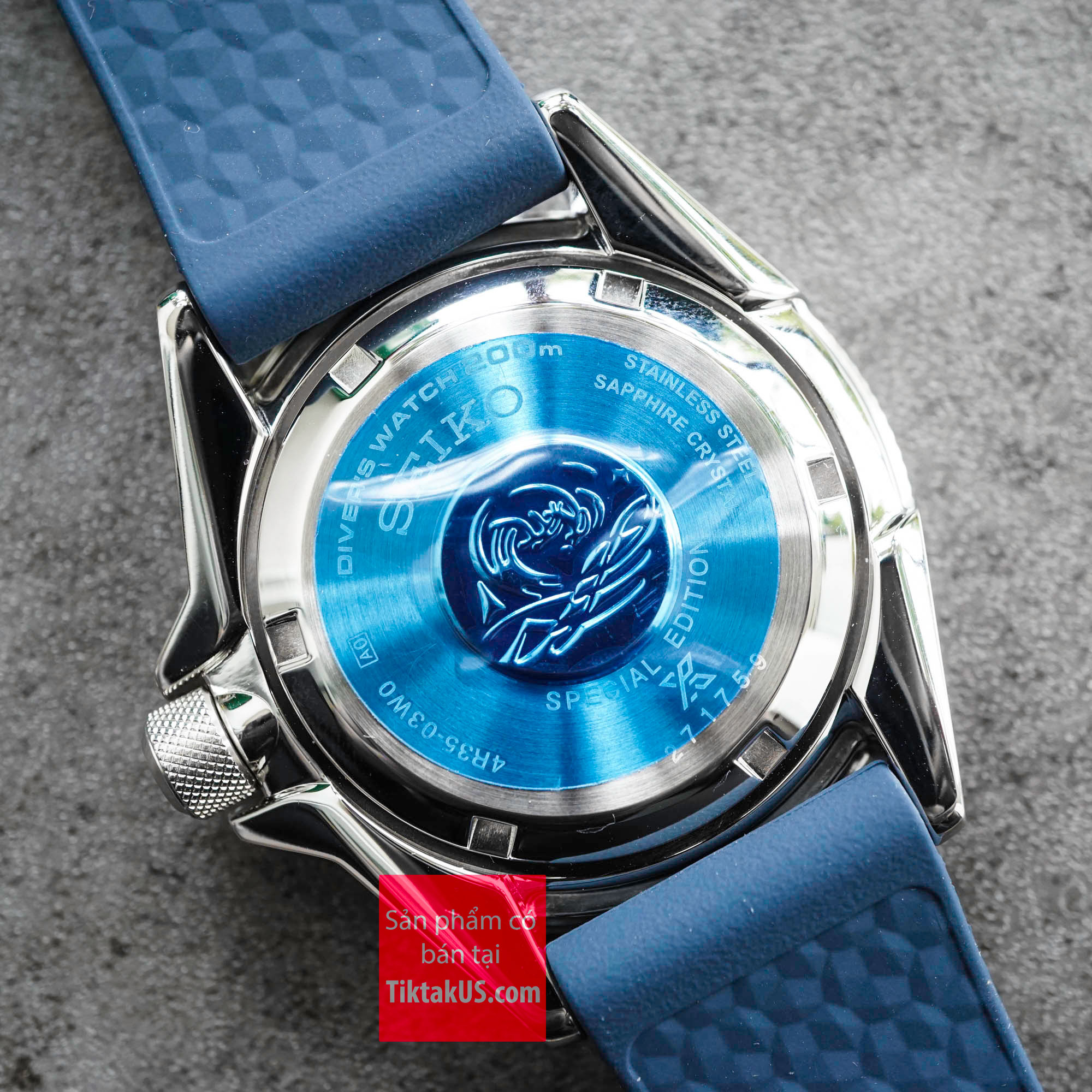 HCM] Đồng hồ nam Automatic SEIKO PROSPEX King Samurai SRPF79 - SRPF79K1  Dark Manta Ray Special Edition 