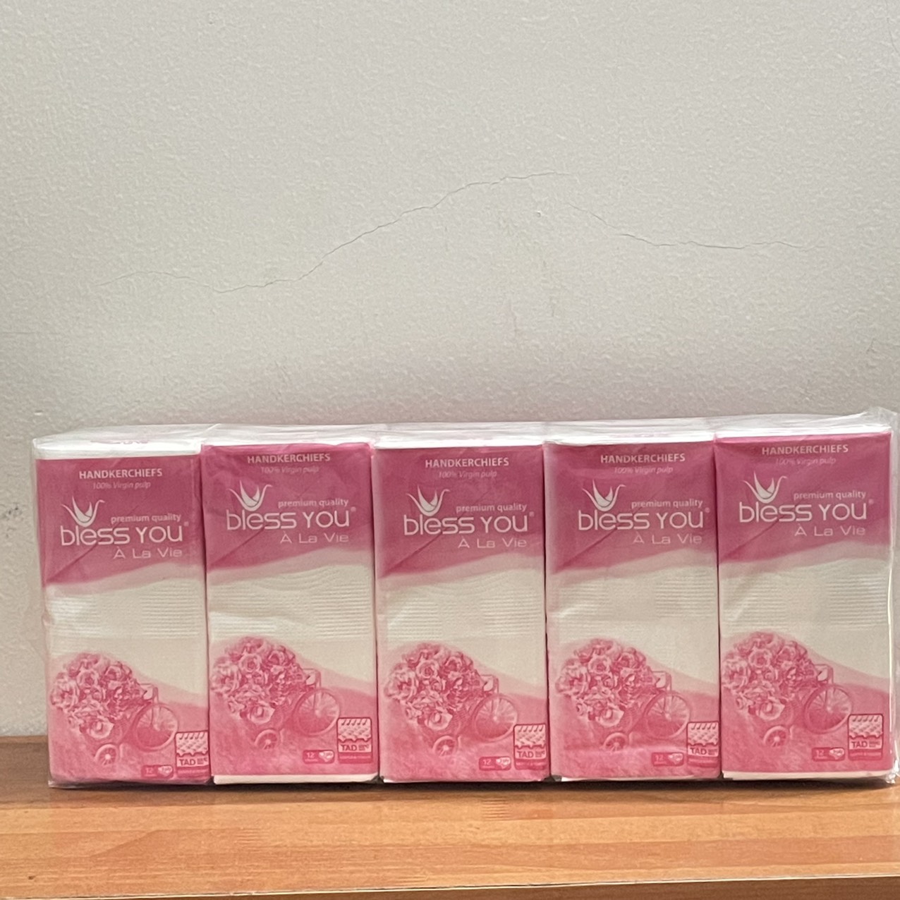 Lốc 10 Bịch Khăn Giấy Lụa Bỏ Túi 3 Lớp Bless You