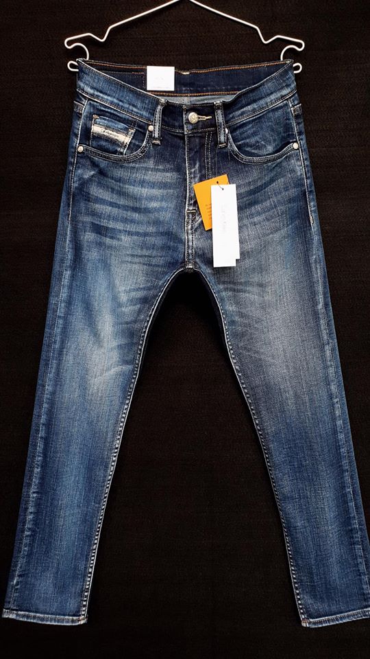 Quần Jean Nam Slim Fit Ống Đứng