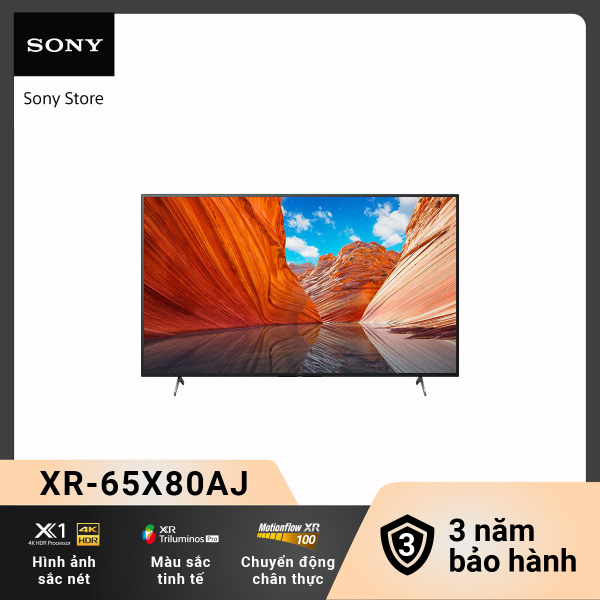 Bảng giá [Voucher 1.030k]Smart Tivi Sony  4K 65 inch KD-65X80AJ