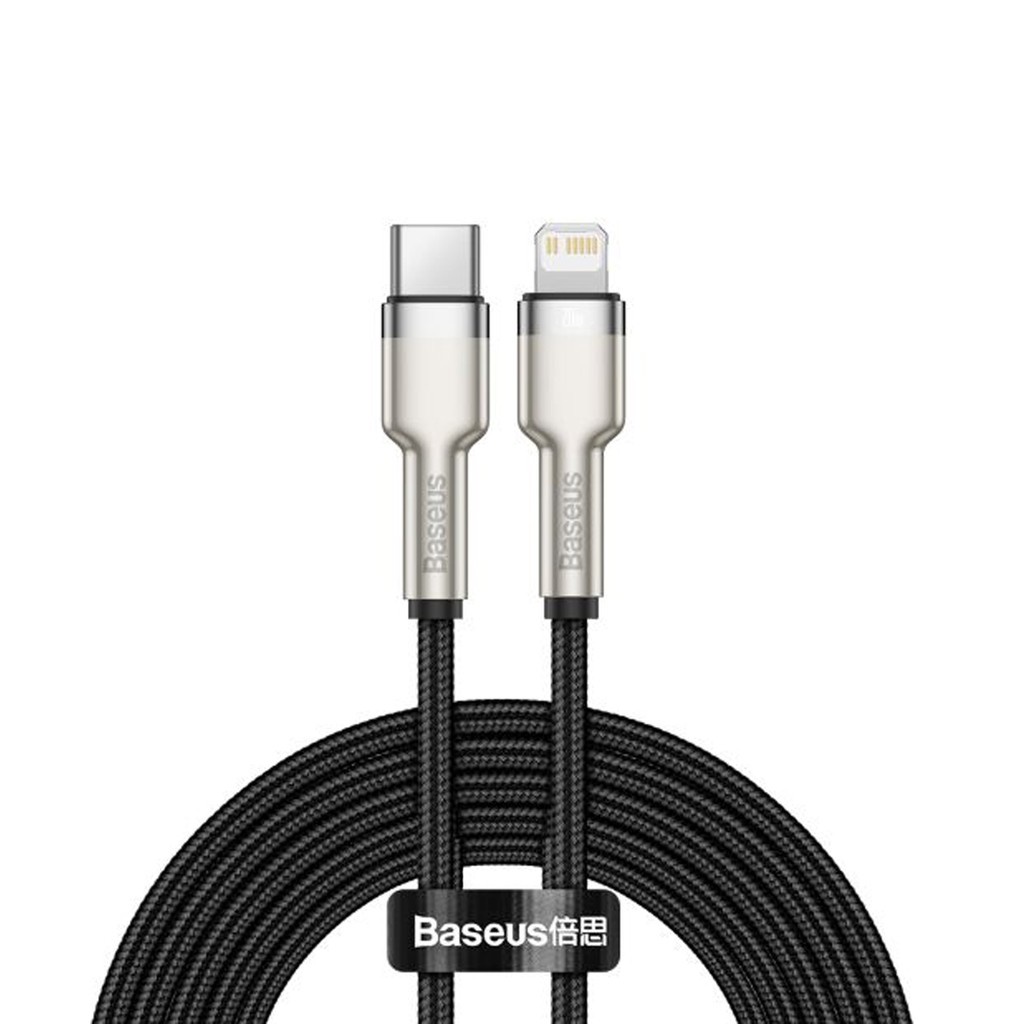 Cáp sạc nhanh Baseus Metal Data Cable Type-C to Lightning PD 20W - IEG008211112