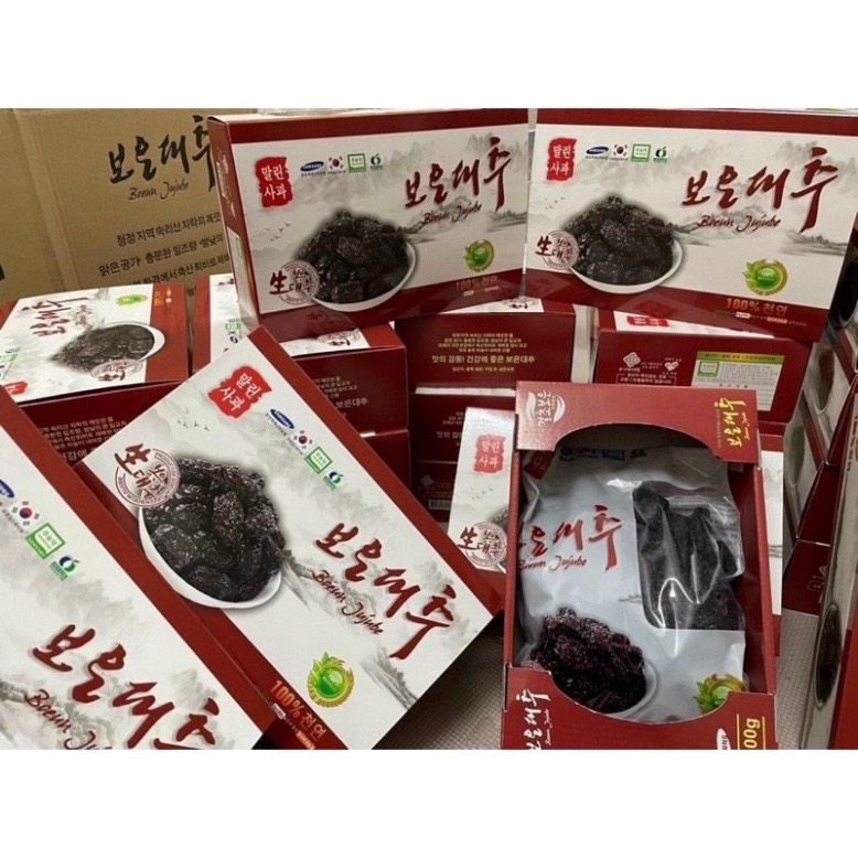 [Hàng Chính Hãng] Mứt táo đen Hàn Quốc loại 1 1Kg