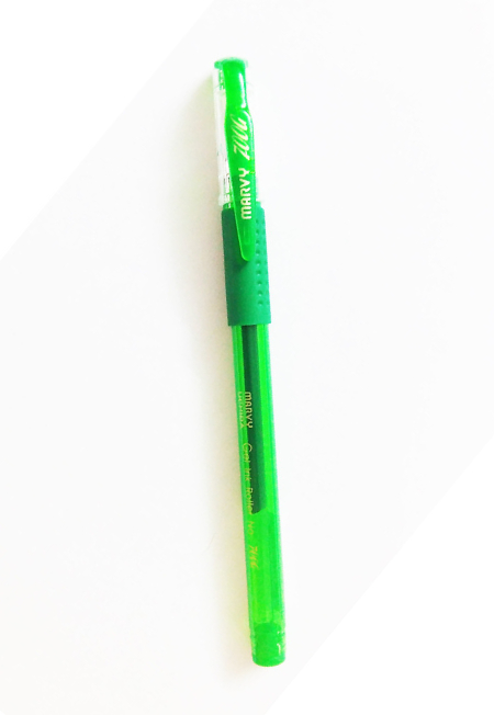 Bút gel marvy 700g - xanh lá