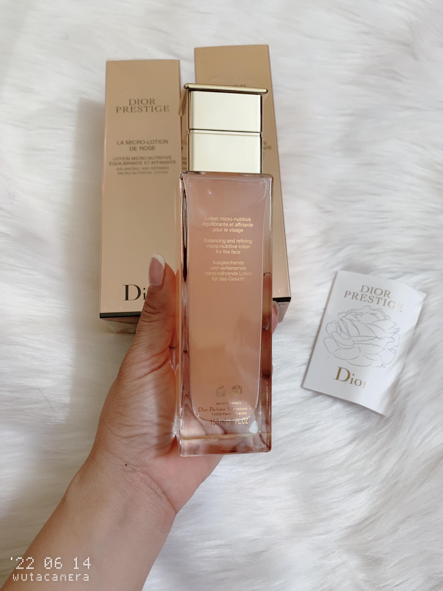 Nước thần Dior Prestige La Micro-Lotion de Rose S