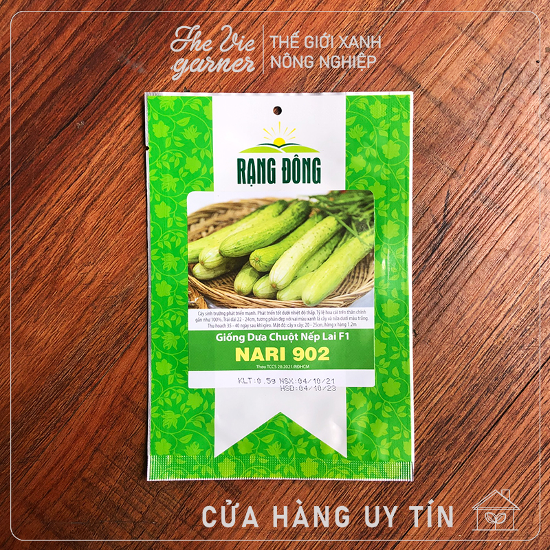 Hạt giống RẠNG ĐÔNG - Dưa leo, dưa chuột - 2 loại