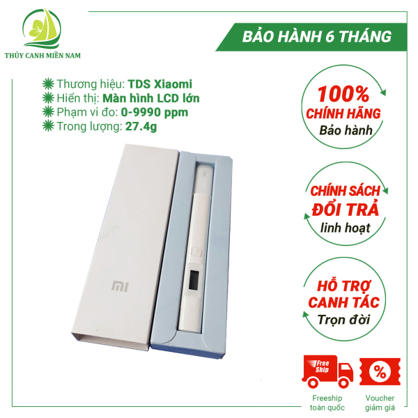 [BH 6 THÁNG, 1 ĐỔI 1 NGÀY] Bút đo nồng độ dinh dưỡng thủy canh TDS Xiaomi