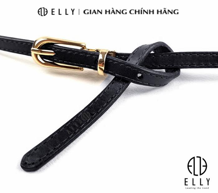 DÂY THẮT LƯNG NỮ CAO CẤP DA THẬT ELLY – ED42