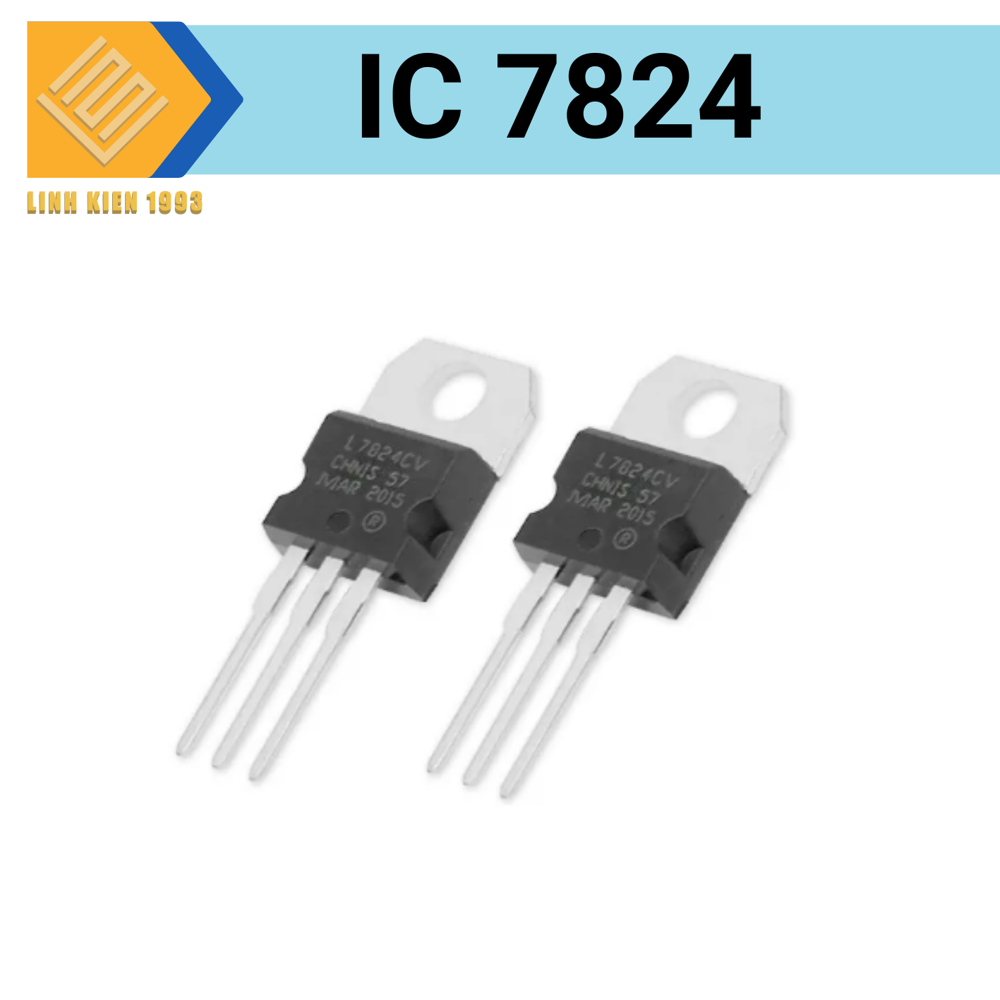 ( 5 CON ) - 7824 ic ổn áp