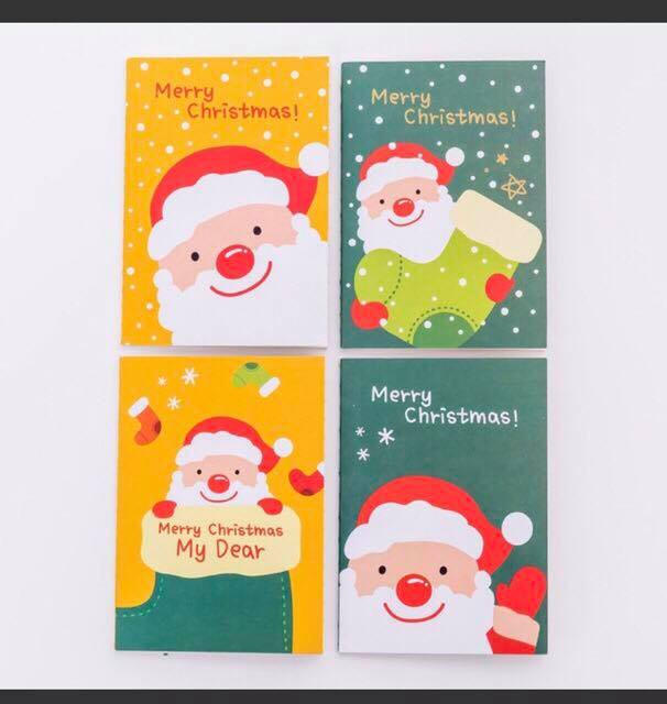 10 Quyển Sổ Tay Noel ( Quà Tặng Giáng Sinh )