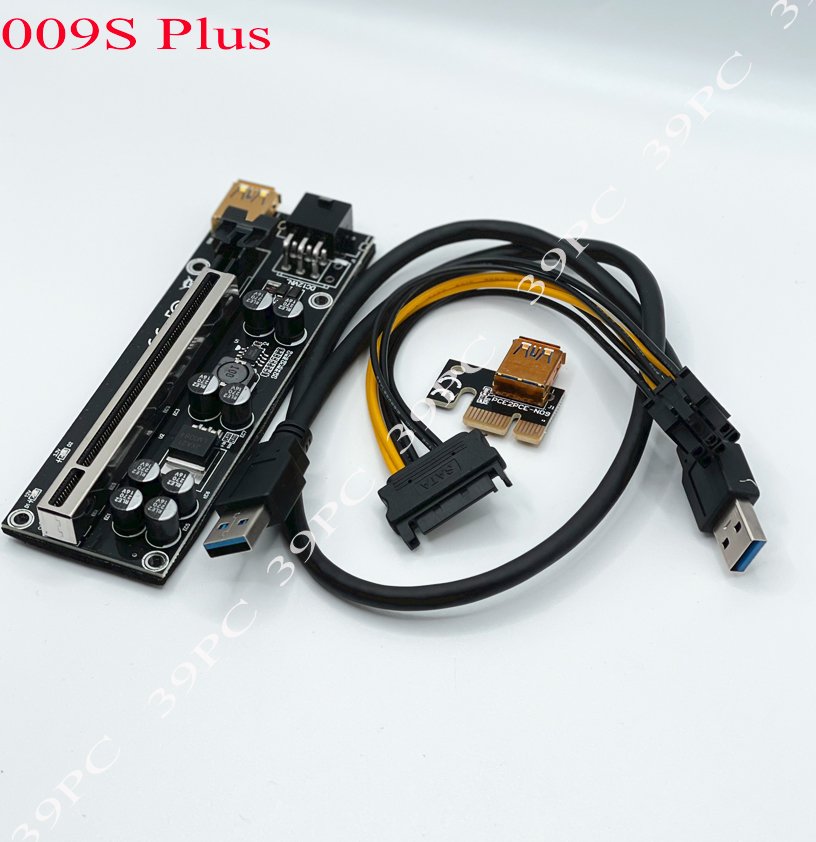 [39PC] Dây Riser Máy Đào 008s - 009s - 009s plus - 012 max 10 tụ Có Led New