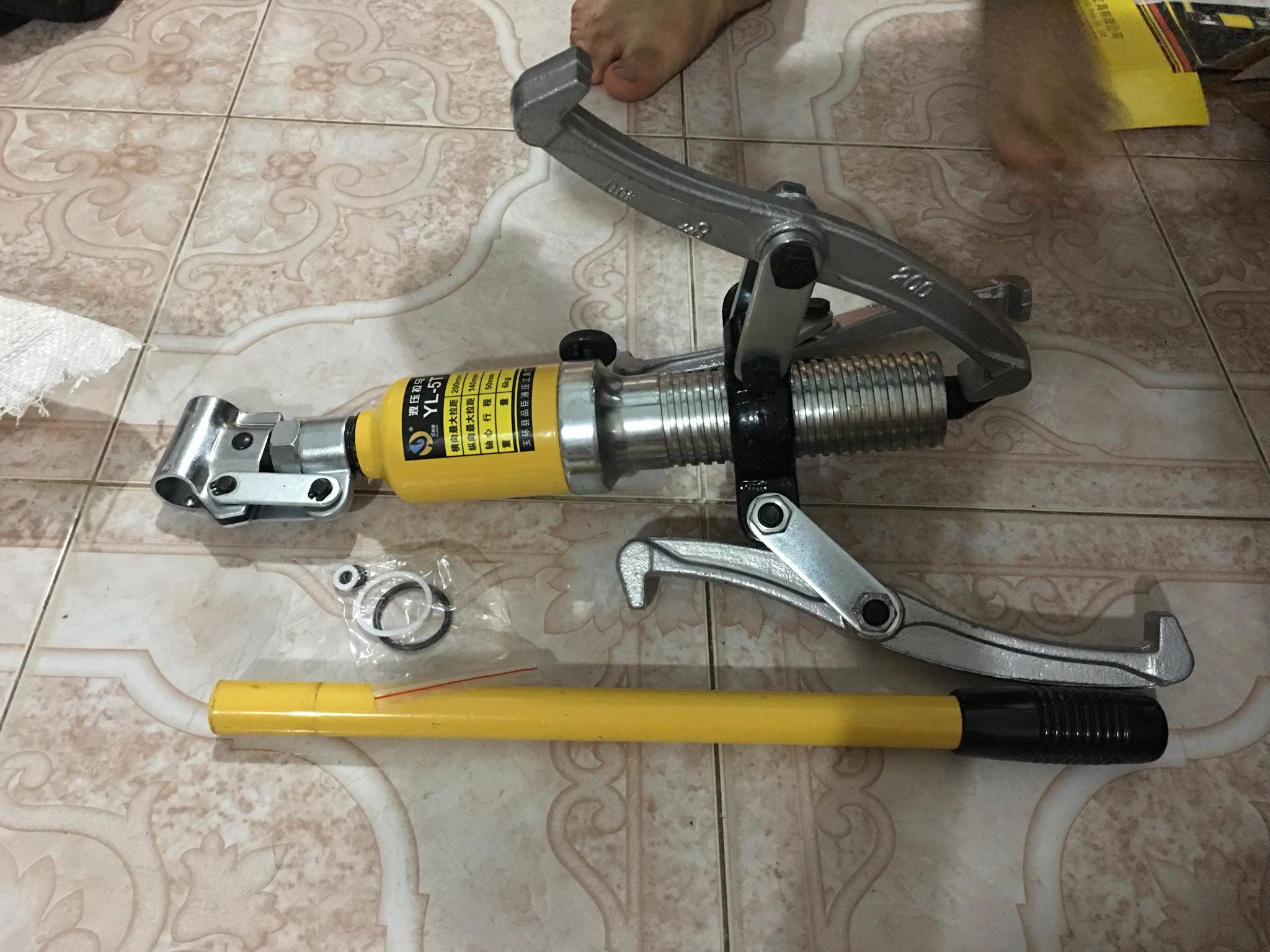 Vam cảo thủy lực 5 tấn ZYL5