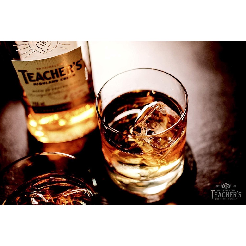 [Rẻ vô địch] [Siêu Sale] [Giá hủy diệt] [Ảnh thật] [Chính hãng] Teacher's Highland Cream Blended Scotch 1000ml