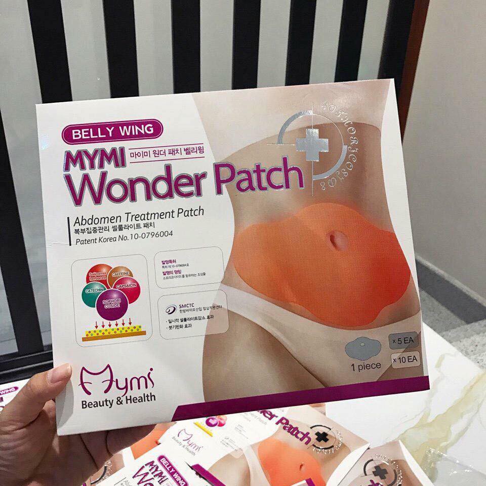Bộ 20 Miếng Dán Tan Mỡ Bụng Mymi Wonder Patch Hàn Quốc - Mâu mới