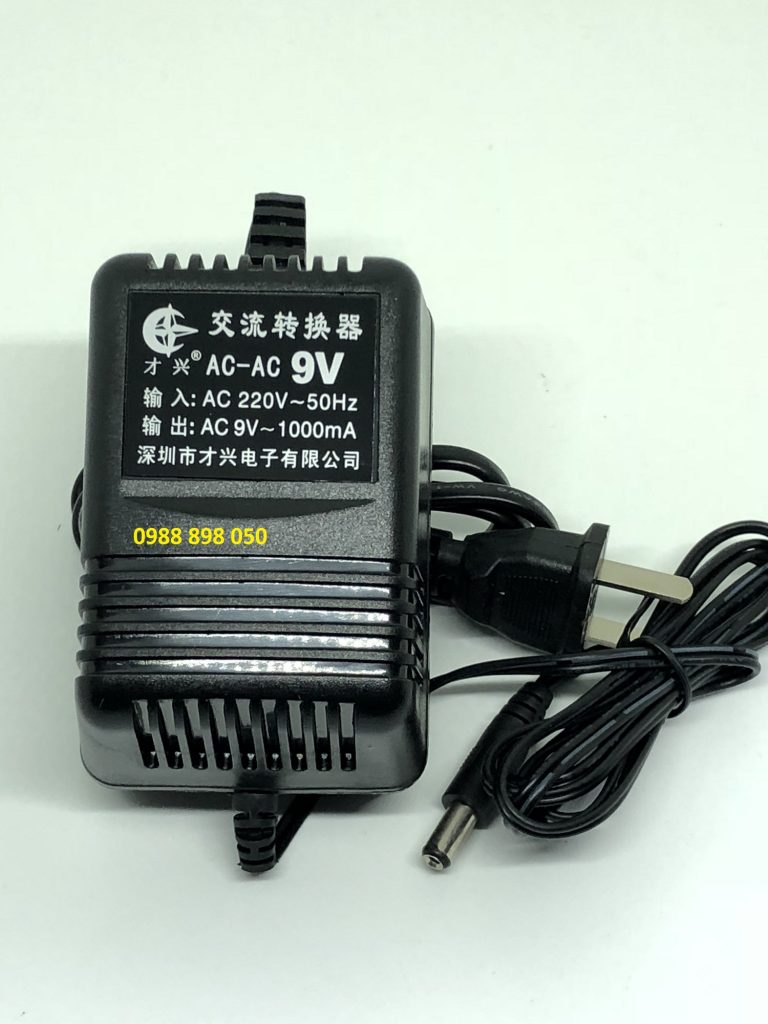 Adapter Ac 9v 1000ma Xoay Chiều Bản Gốc