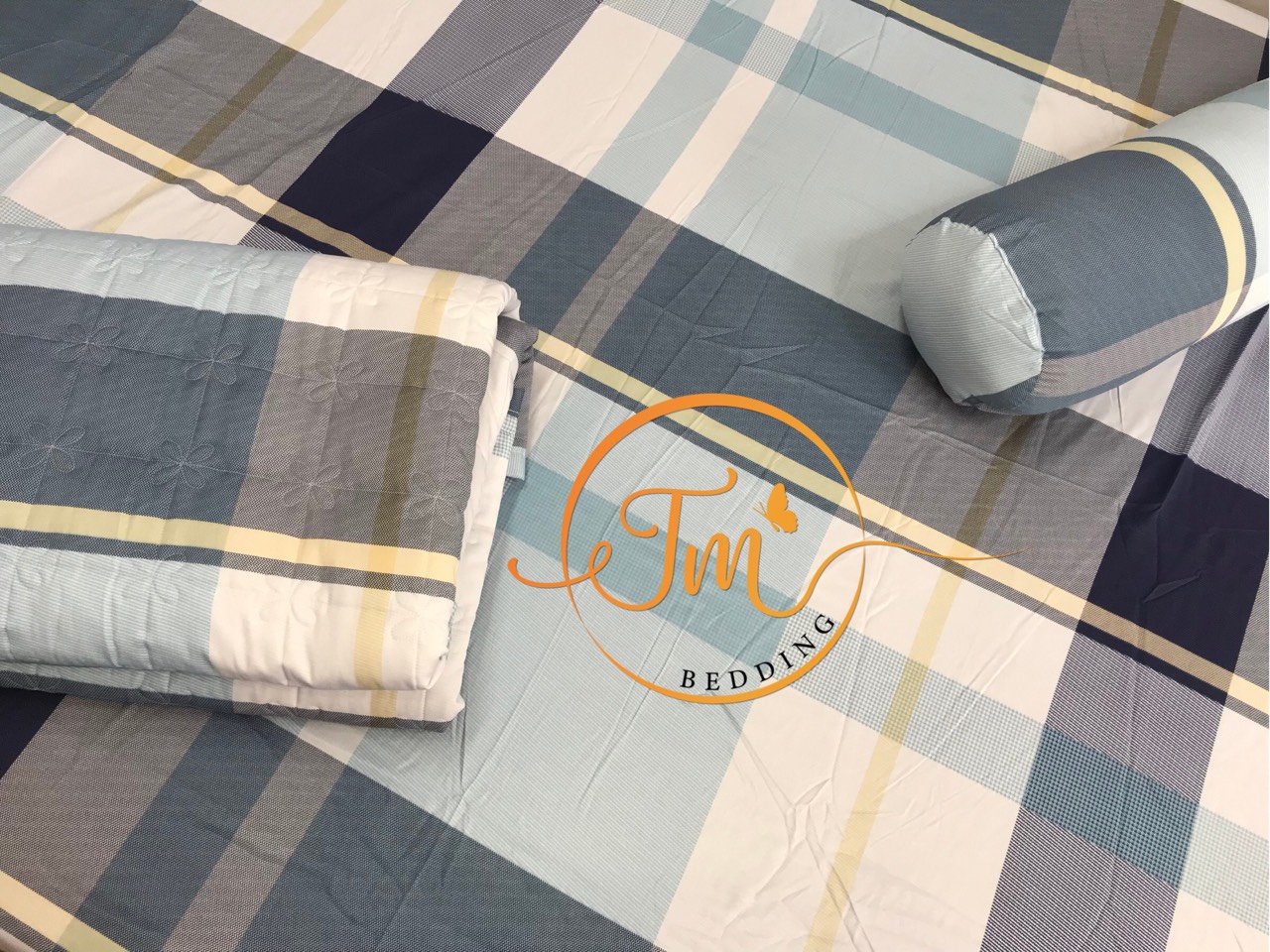 Ga gối lụa tencel mát mịn sang trọng họa tiết xinh yêu áo ôm khóa kéo