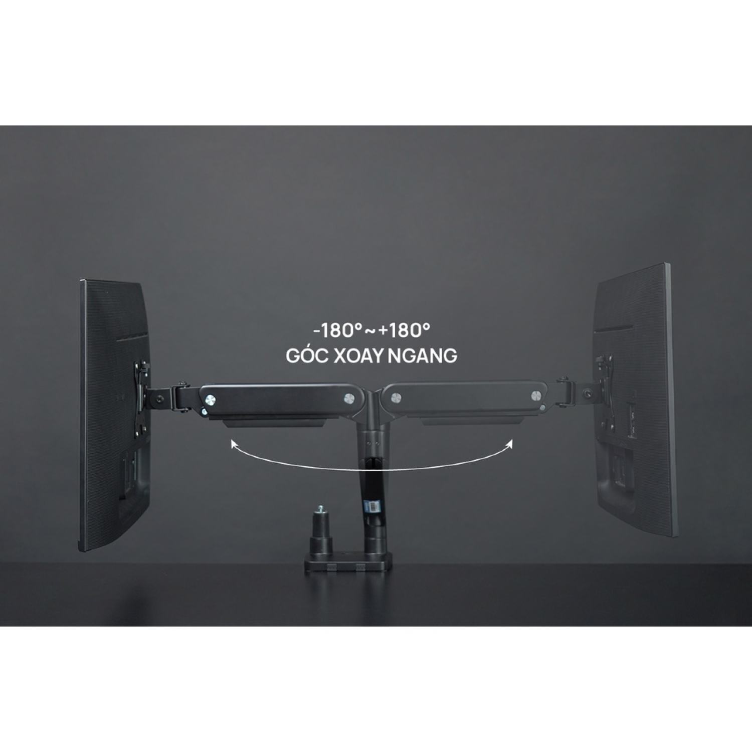 Giá đỡ màn hình Human Motion M8 (Hàng chính hãng) -Bảo hành 36 tháng