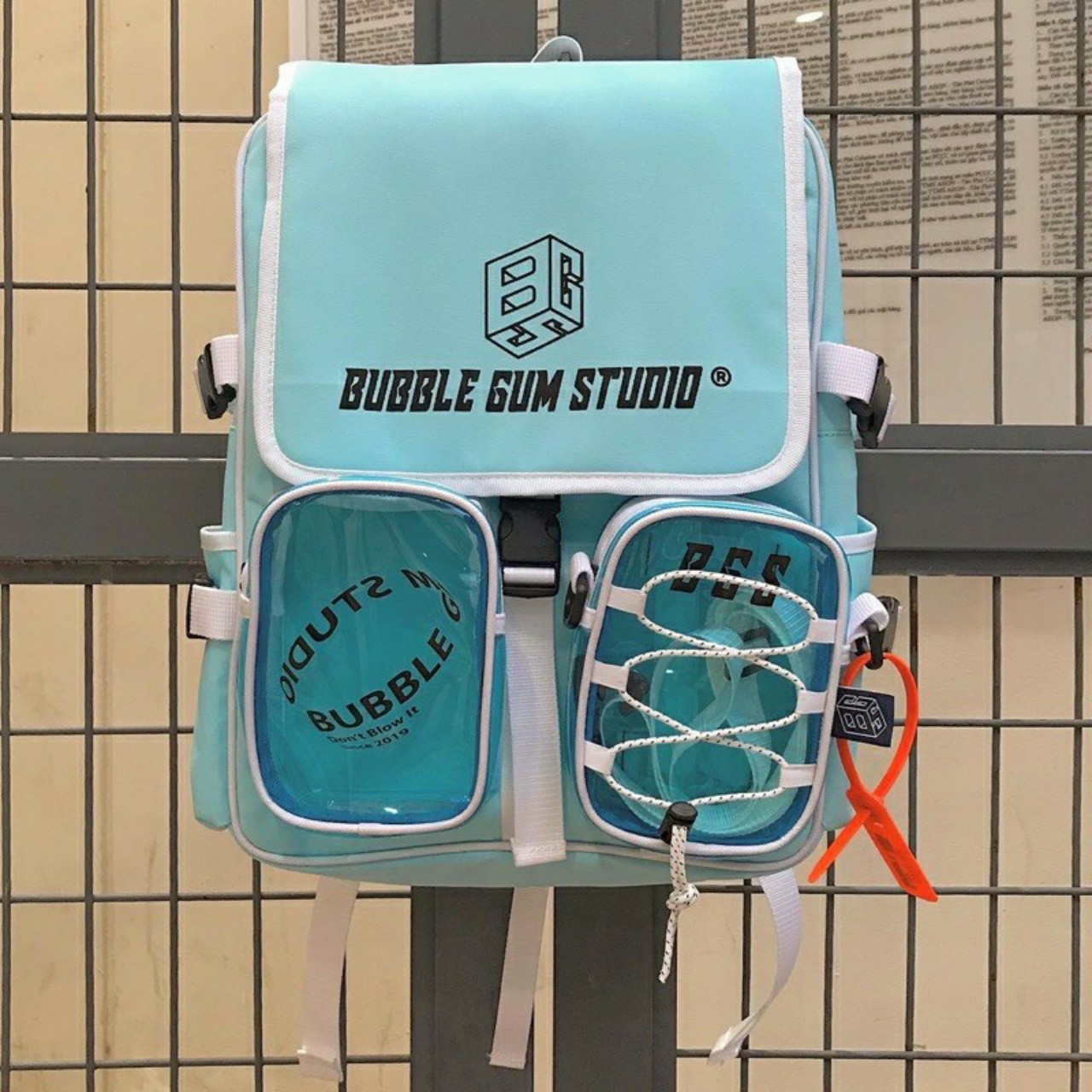 BALO BGS BACKPACK, BUBBLE GM STUDIO ,BALO ĐI HỌC