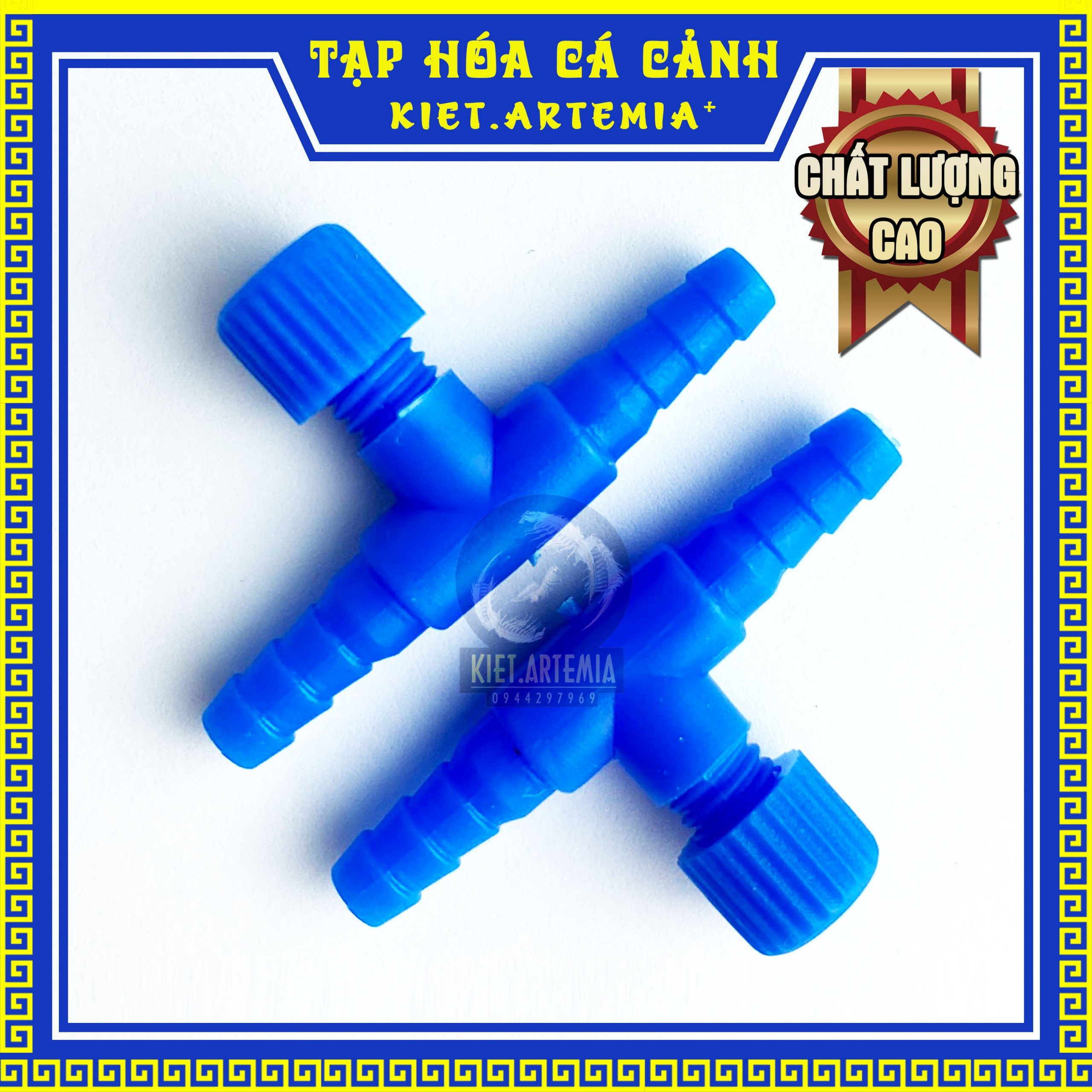 Van 1 Chiều Oxy, Van chia Oxy Chất Lượng Tốt, Dùng Cho Bể Cá