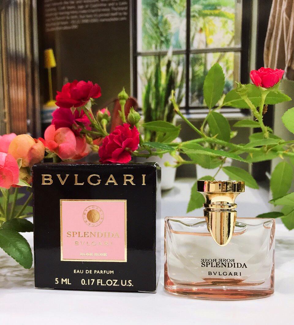Nước hoa nữ BVL Splendida Rose Rose EDP 5ml