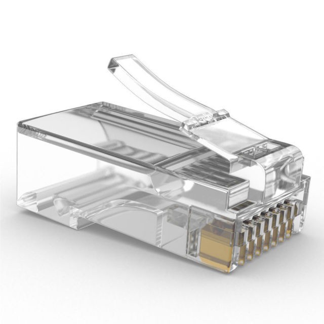Túi 100c Hạt Mạng Xuyên Thấu RJ45