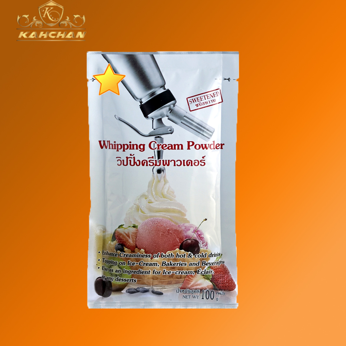 bột milk foam whiping cream powder